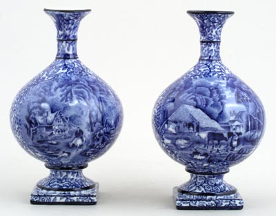 Vases Pair c1920s